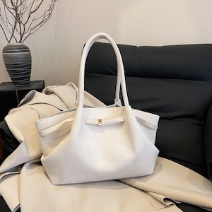 GGP Beige Elegant Suede Tote Bag Soft And Stylish Handbag For Everyday Use