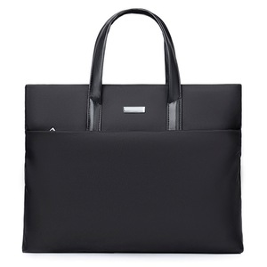 GGP Black Lightweight Business Tote Bag Durable And Stylish For Work And Travel