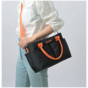 GGP Black Multi Function Diaper Bag With Insulated Lining, Large Capacity Mommy Bag, Shoulder & Crossbody Baby Bag