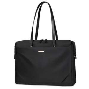 GGP Black Women'S Work Tote Bag New Fashionable Laptop Bag, Large Capacity Business Briefcase, Commute & Office Tote