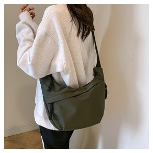 GGP Green Stylish Olive Green Crossbody Bag With Adjustable Strap Comfortable And Practical