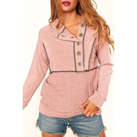 GGP Princess Line Out Seam Hoodie With Front Buttons Xl
