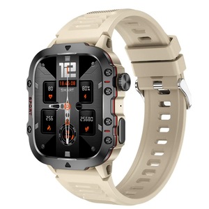 GGP White Rugged Smart Fitness Watch Waterproof, Multi Sport Modes, And Health Tracking