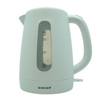 SINGER 1.7 Litre Kettle with Water Level Indicator & Removable Filter Ideal for Tea Coffee