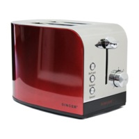 SINGER 2 Slice Stainless Steel Toaster