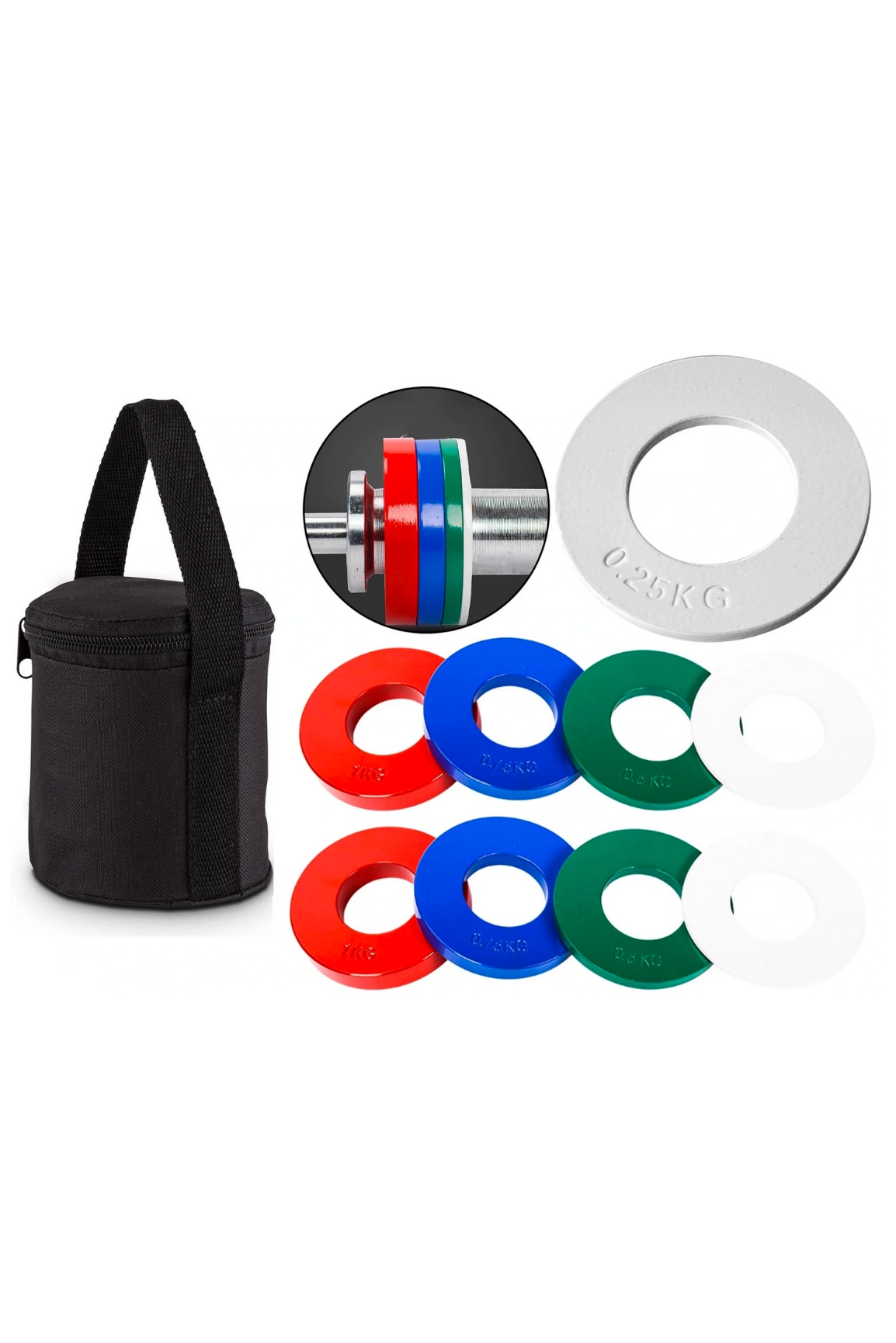 Body Iron 5KG Fractional Weight Plate Pack Australia