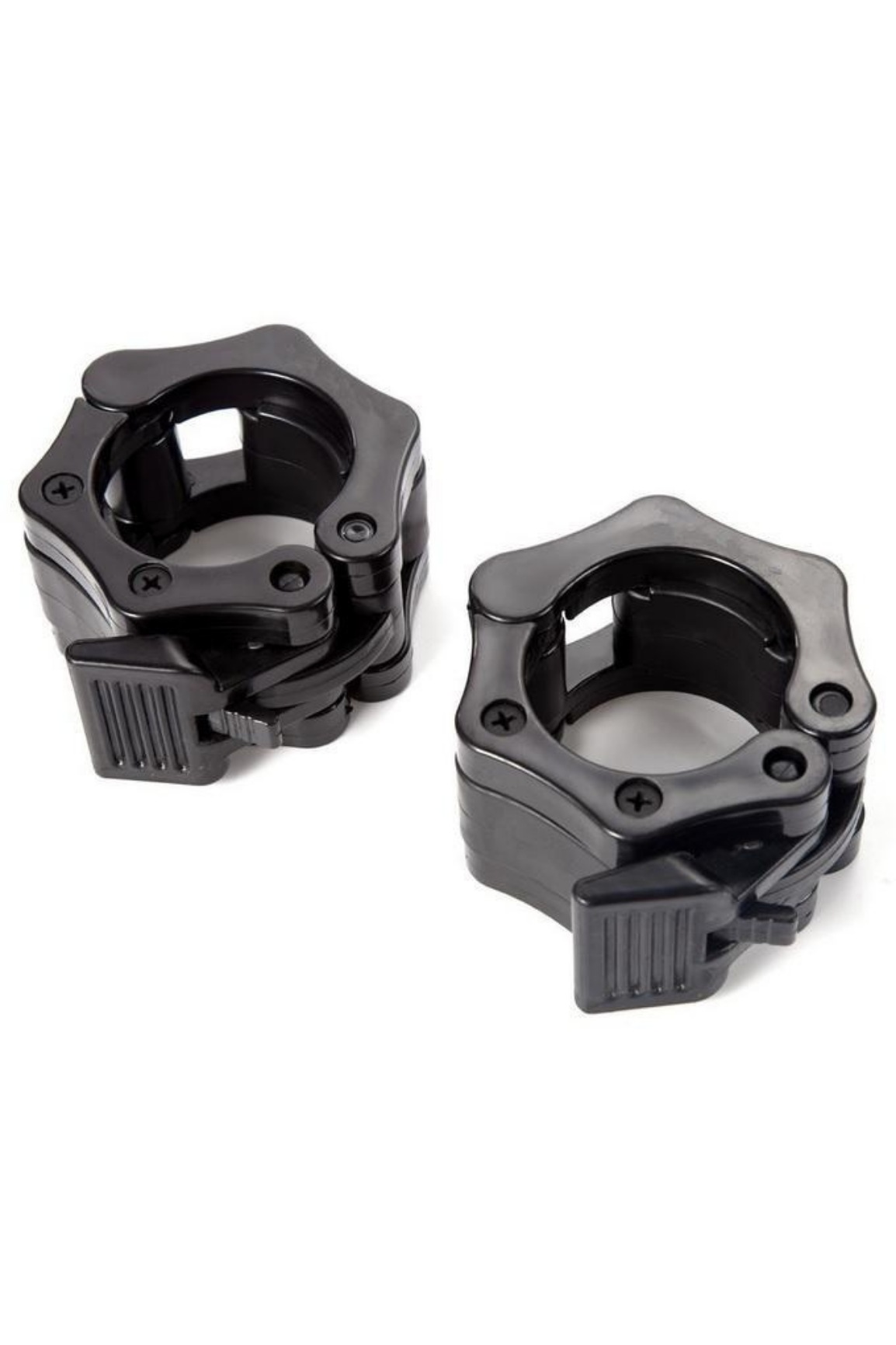 Body Iron Olympic Barbell Snap Locks (Black) Australia