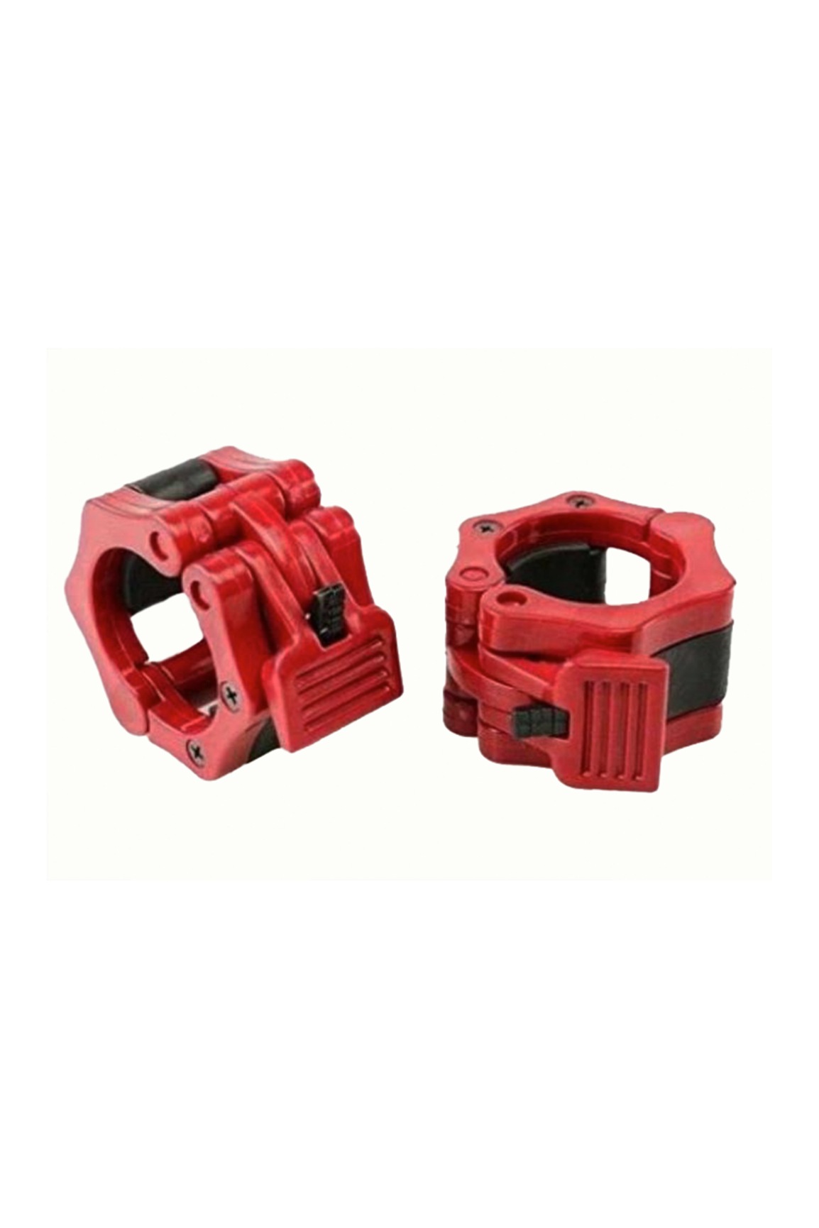 Body Iron Olympic Barbell Snap Locks (Red) Australia