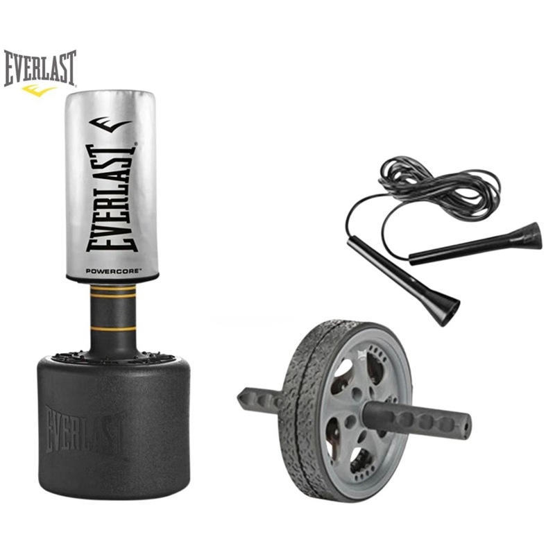 Buy Everlast PowerCore Free Standing Heavy Bag Set MyDeal