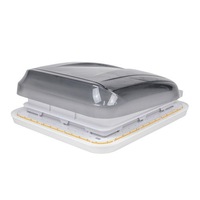 Aussie Traveller 450x400 Roof Hatch with Smoke Black Lid