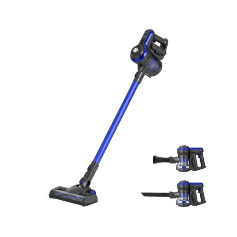 Buy Devanti 250W Cordless Handstick Vacuum Cleaner Blue MyDeal