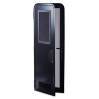 Milenco Medium Columbia Black/Black Frame LH (1750 x 622mm)