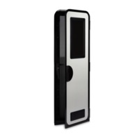 Milenco Medium Columbia White/Black Frame RH (1750 x 622mm)