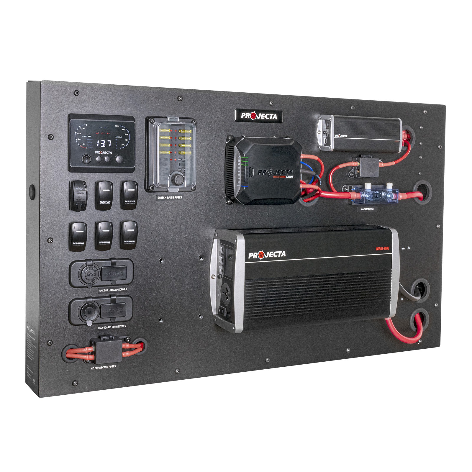 Buy Projecta 12V 25A DC Power Management Board with 1000W Inverter ...