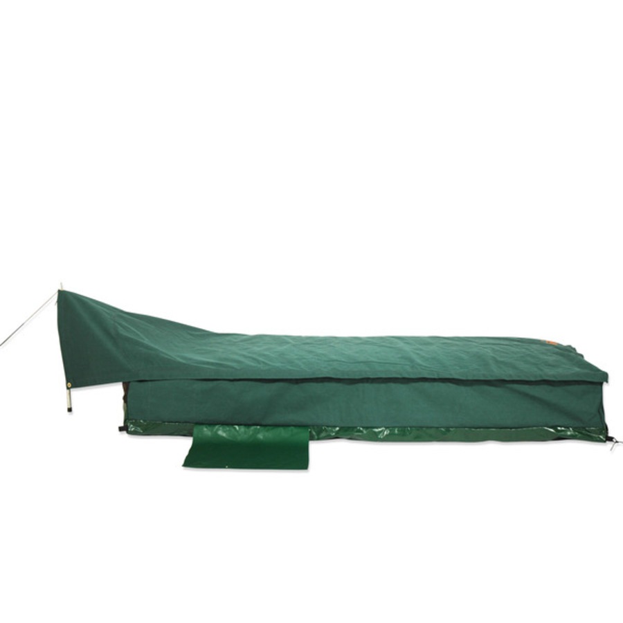 Sahara Traveller Deluxe Double Traditional Swag & Bag - Green