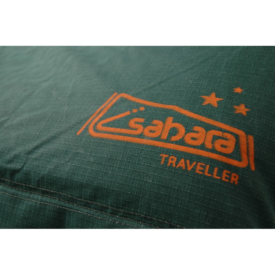 Sahara Traveller Deluxe Double Traditional Swag & Bag - Green