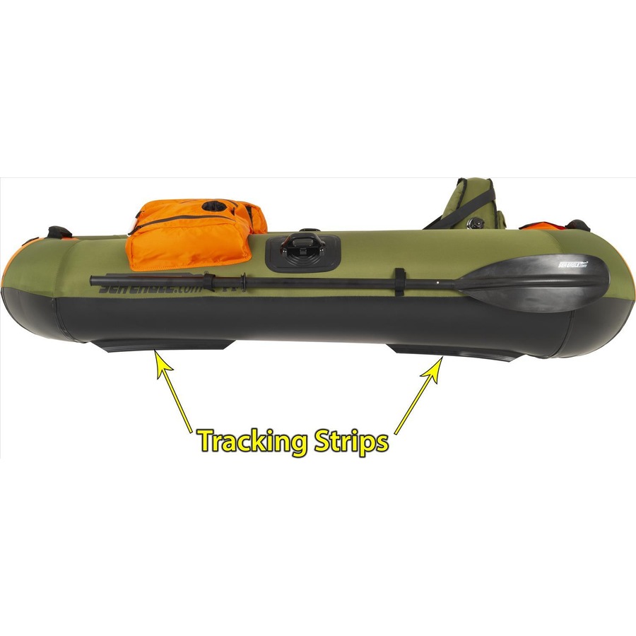 Sea Eagle PackFish7 Inflatable 1 Person Fishing Boat - Pro Package