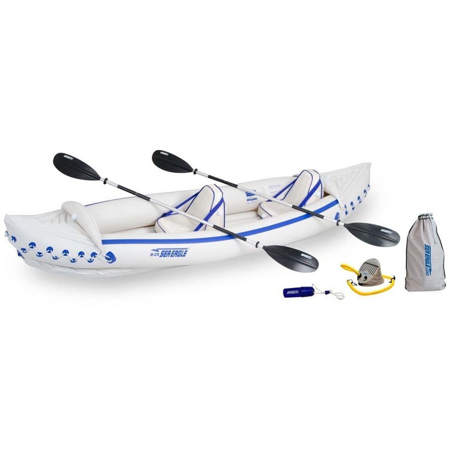 Sea Eagle SE370 2 Person Inflatable Kayak - Pro Package