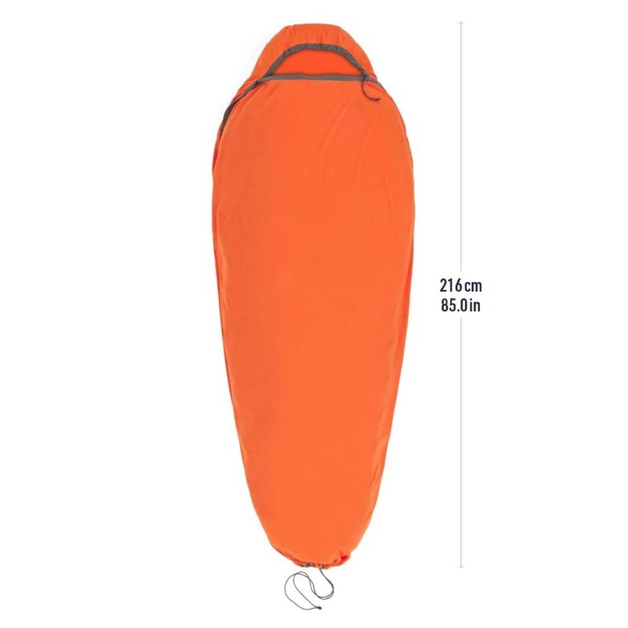 Sea to Summit Reactor Extreme Unisex Sleeping Bag Liner - Standard Mummy w/ Drawcord