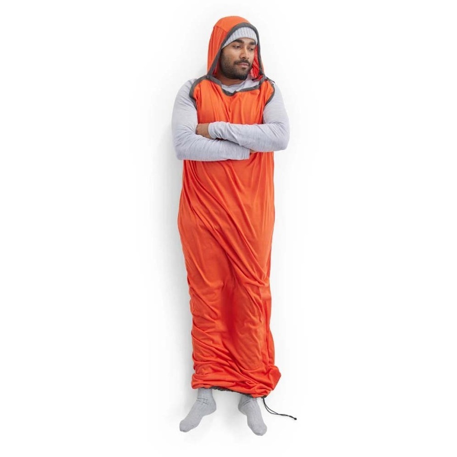 Sea to Summit Reactor Extreme Unisex Sleeping Bag Liner - Standard Mummy w/ Drawcord