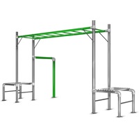 Junior Jungle Monkey Bar Module Climbing Play Set