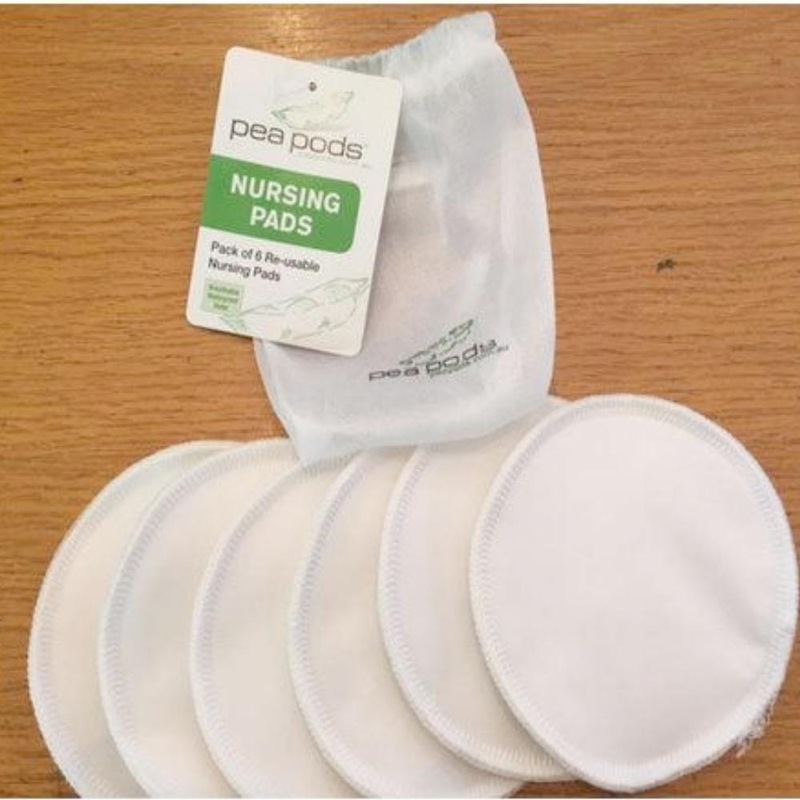 Buy Pea Pods Bamboo Nursing Pads White MyDeal