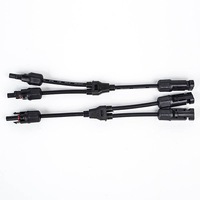 1 Pair Solar Y Connector for PV Panel with IP67 Dual Connection