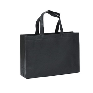 100X Reusable Shopping Bags Tote Bag Washable Eco Friendly Non Woven Folding Bag Black