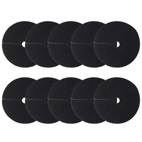 10PCS Weed Barrier Disc Mats 80CM Garden Grass Control Mat Ground Cover Mats