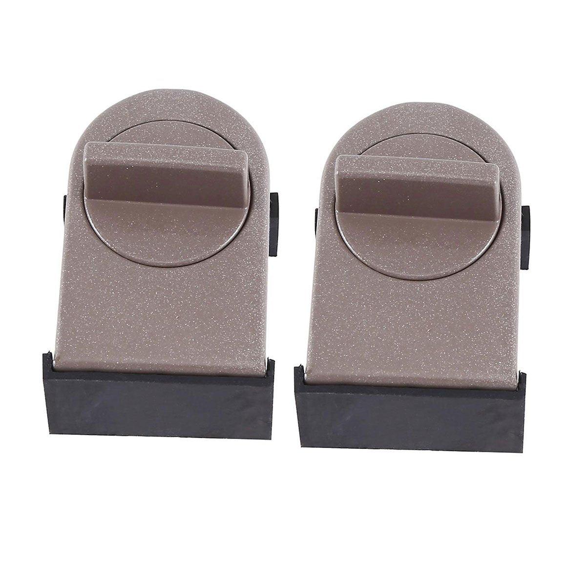 2pcs Window Limit Guard Lock Keyless Rotary Positioning Anti Shift Security Unbranded