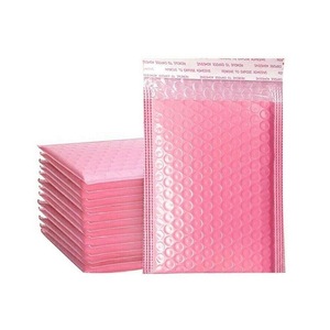 50Pcs Poly Bubble Mailer Envelope Padded Bag Pink Cushioned Mailers 4 Sizes