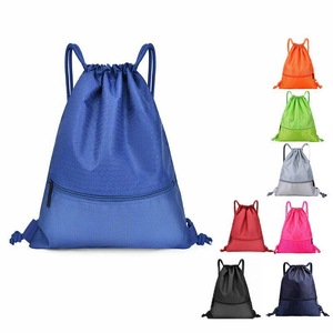 Backpack Sport Pack String Tote Gym Bag Cinch Sack School Drawstring Capacity