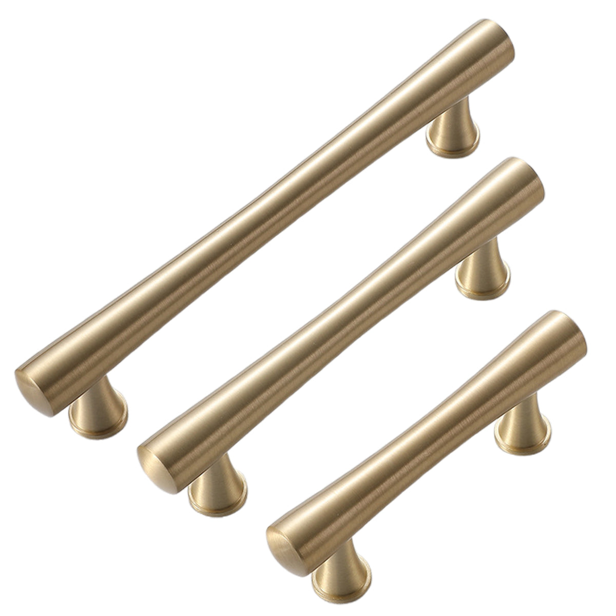 Cabinet Door Handle Set 3Sizes Black Drawer Wardrobe Pull Handle for Furniture Australia