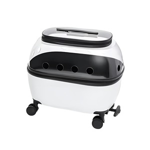 Cat Bag Portable Pet Trolley Carrier Travel Box Out and About Pet Transport Case
