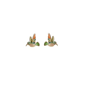 Chinese Hummingbird Earrings Mini Bird Design Fashion Jewelry for Women