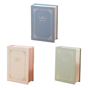 Creative PU Leather Jewelry Box Book Earrings Rings Necklace Organizer Holder