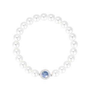 Delicate Pearl Bracelet Elegant Pearl Strand Jewelry for Women Classic Accessory