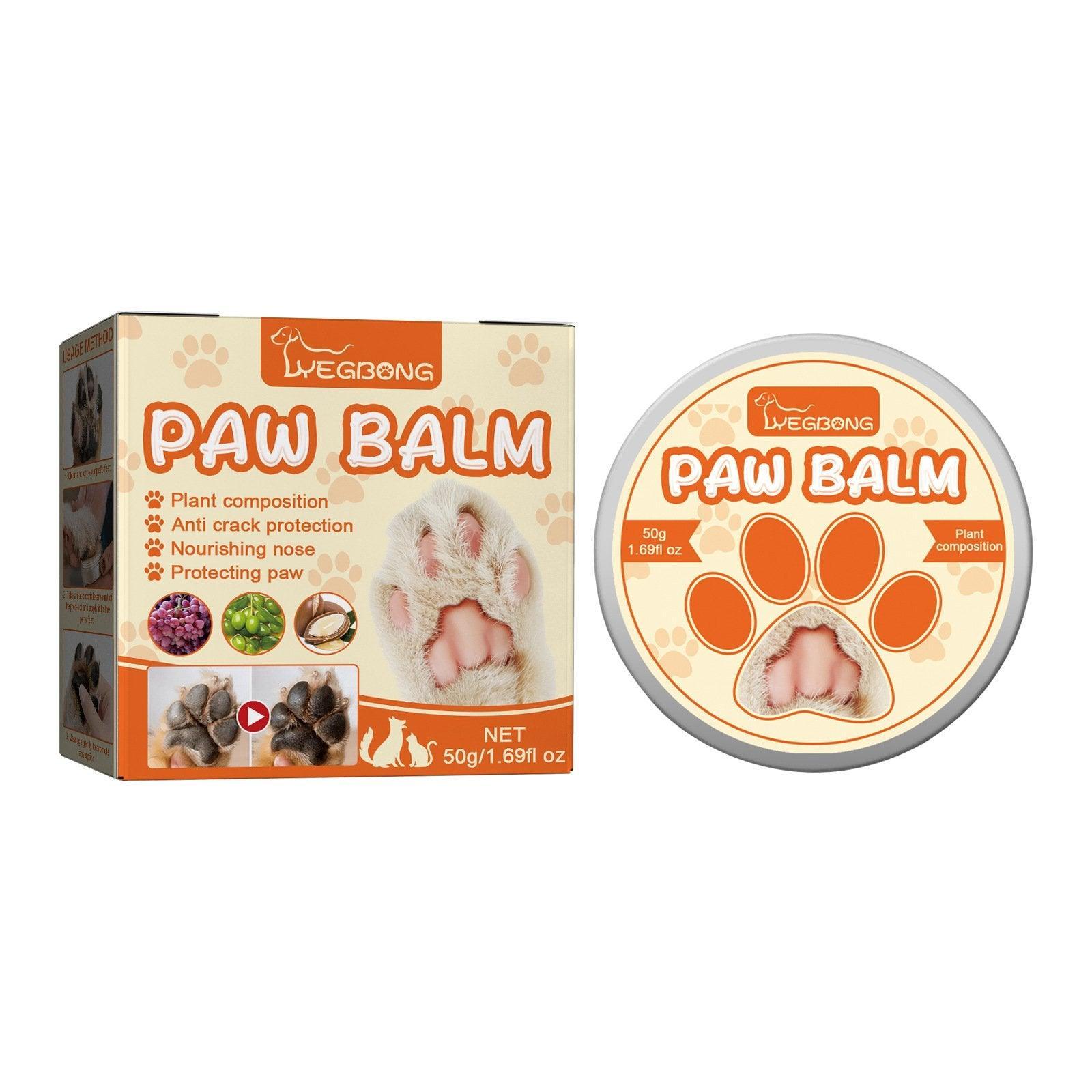 Organic Vegan Cat Balm Set - 5 Lick-Safe Balms For Paws, Nose & Skin, Non-Toxic Moisturizer For Cats
