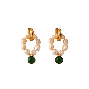Elegant Vintage Pearl Earrings Women Classic Jewelry Fashion Accessories
