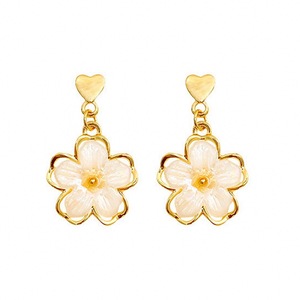 Flower Stud Earrings Premium Quality Elegant Jewelry Women Fashion Accessories