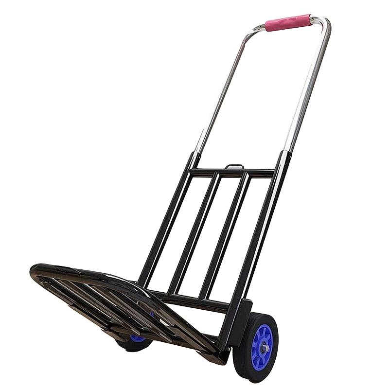 Folding Portable Shopping Cart Trolley Luggage for Travel Grocery Use Unbranded Australia