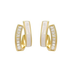 High Sense Stud Earrings Fashionable Jewelry for Women Elegant Design Ladies