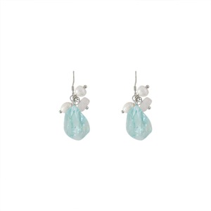 Ice Blue Pearl Earrings for Girls and Women Elegant Fashion Jewelry Gift Set