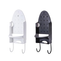 Iron Stand Double Hook Storage Rack Hanging Iron Holder for Home Organisation