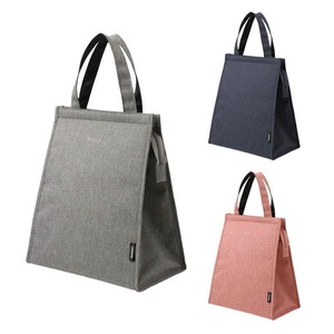 L Size Lunch Bag Thermal Insulated Box Bento Pouch Food Tote Work School Picnic