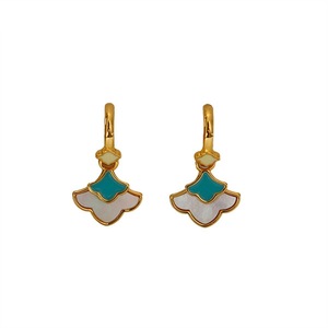 New Chinese Ginkgo Leaf Earrings Simple Delicate Design Elegant Jewelry