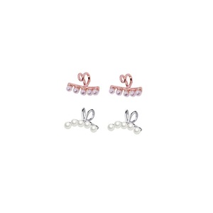 Pearl Ear Bone Clip Earrings No Piercing Needed Elegant Jewelry for Women Girls