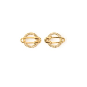 Planet Stud Earrings Paperclip Round Pinback Earrings Women Fashion Jewelry