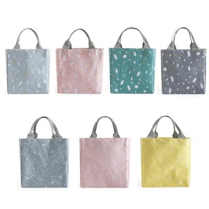 Portable Insulated Thermal Cooler Lunch Box Carry Tote Picnic Case Storage Bag 20x19x13cm