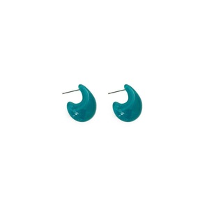 Retro Blue Oil Drop Earrings Stylish Elegant Fashion Women Jewelry Earrings